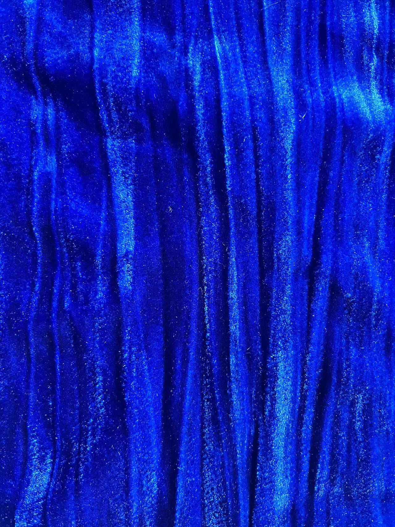 Wrinkle velvet fabric 